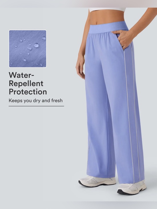 HALARA Pants - Halara Water Repellent Reflective Mid Rise Straight Leg Yoga Pants